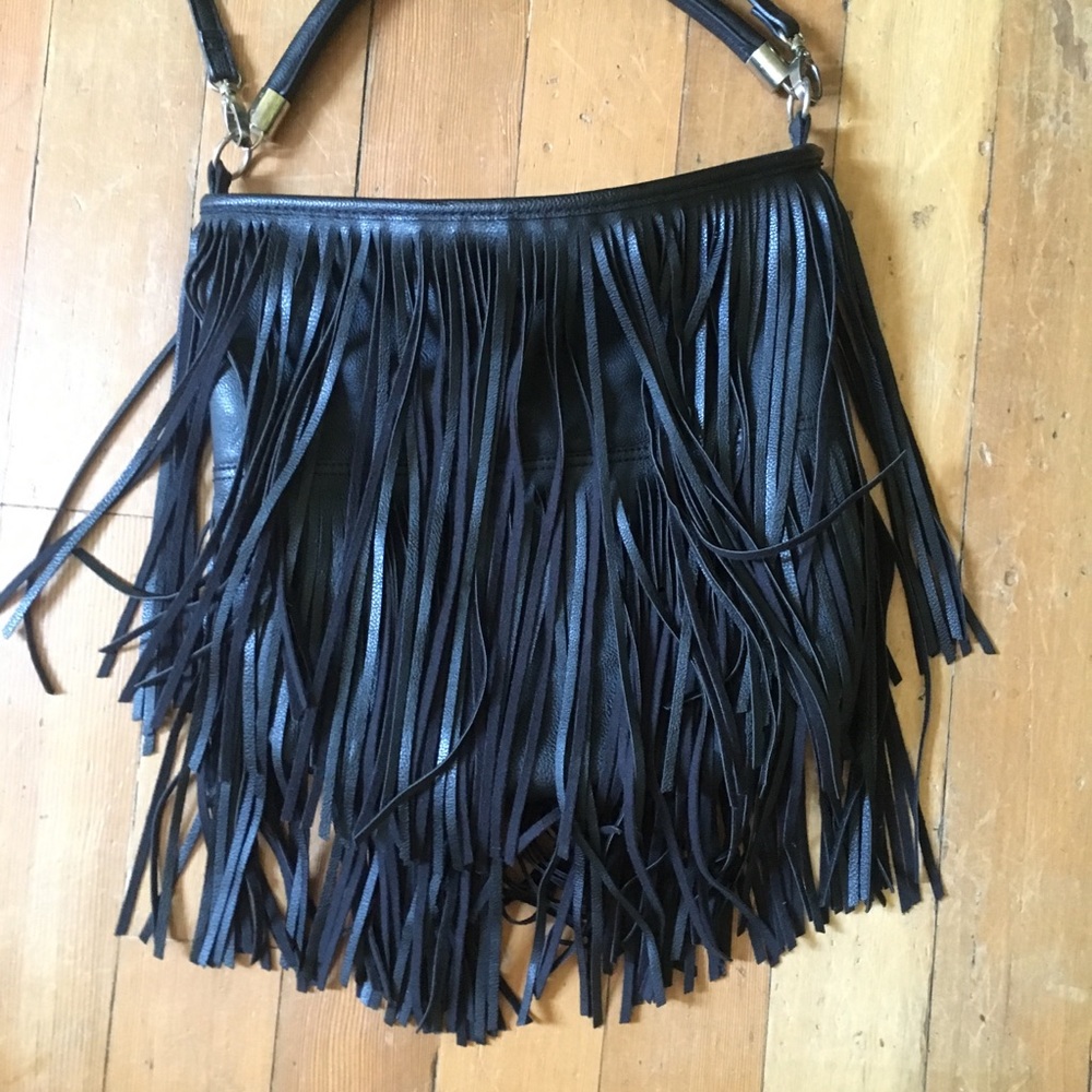 H&M fringe purse!